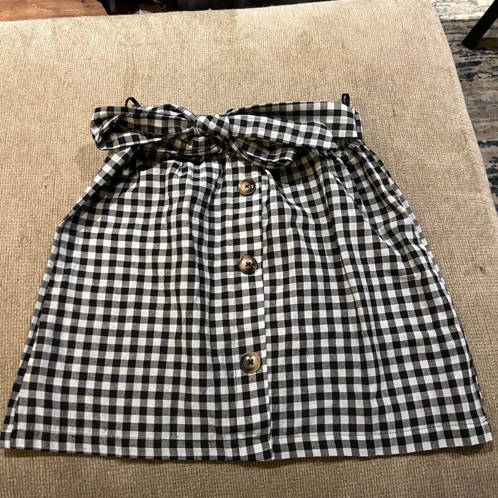 Plaid Skirt